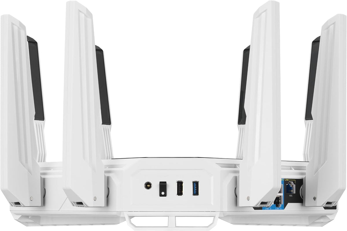 ASUS GT-BE19000AI Tri-Band Wifi 7 AI Gaming Router - 10G, Game Boost