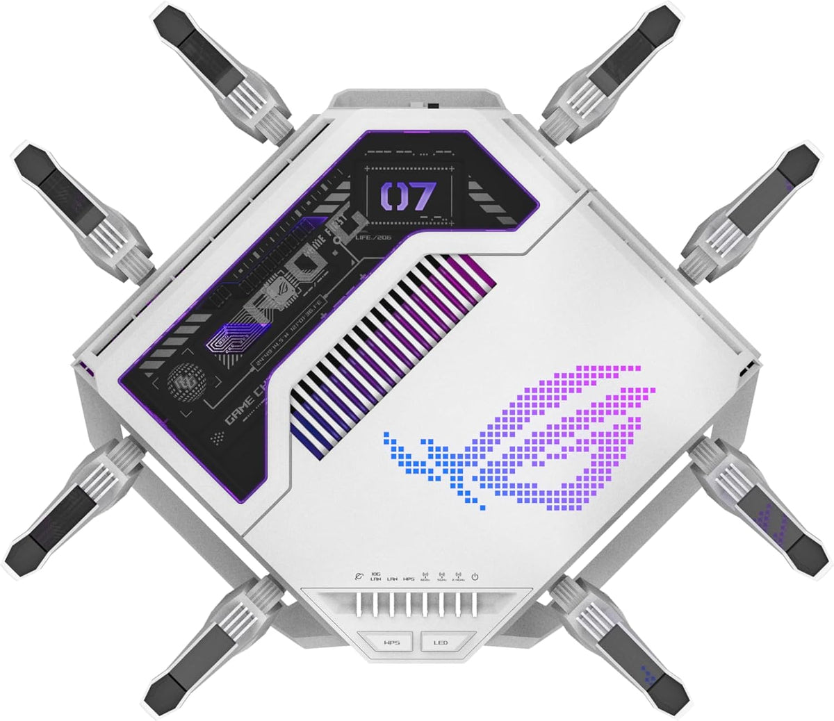 ASUS GT-BE19000AI Tri-Band Wifi 7 AI Gaming Router - 10G, Game Boost