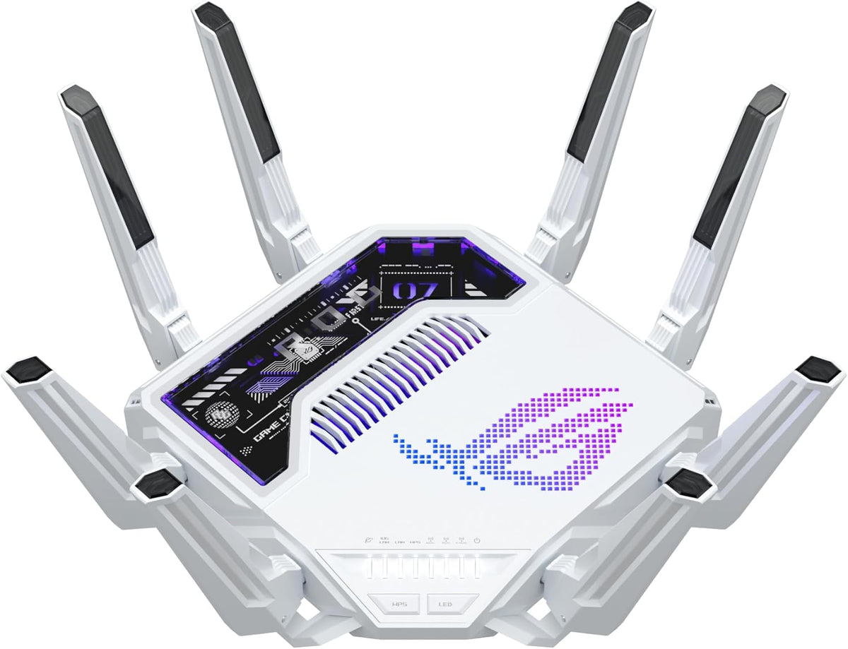 ASUS GT-BE19000AI Tri-Band Wifi 7 AI Gaming Router - 10G, Game Boost