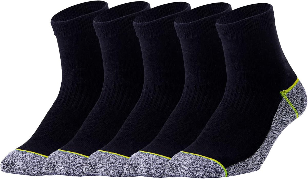 Copper Infused Quarter Socks Improve Foot Health Odorfree Sweatproof