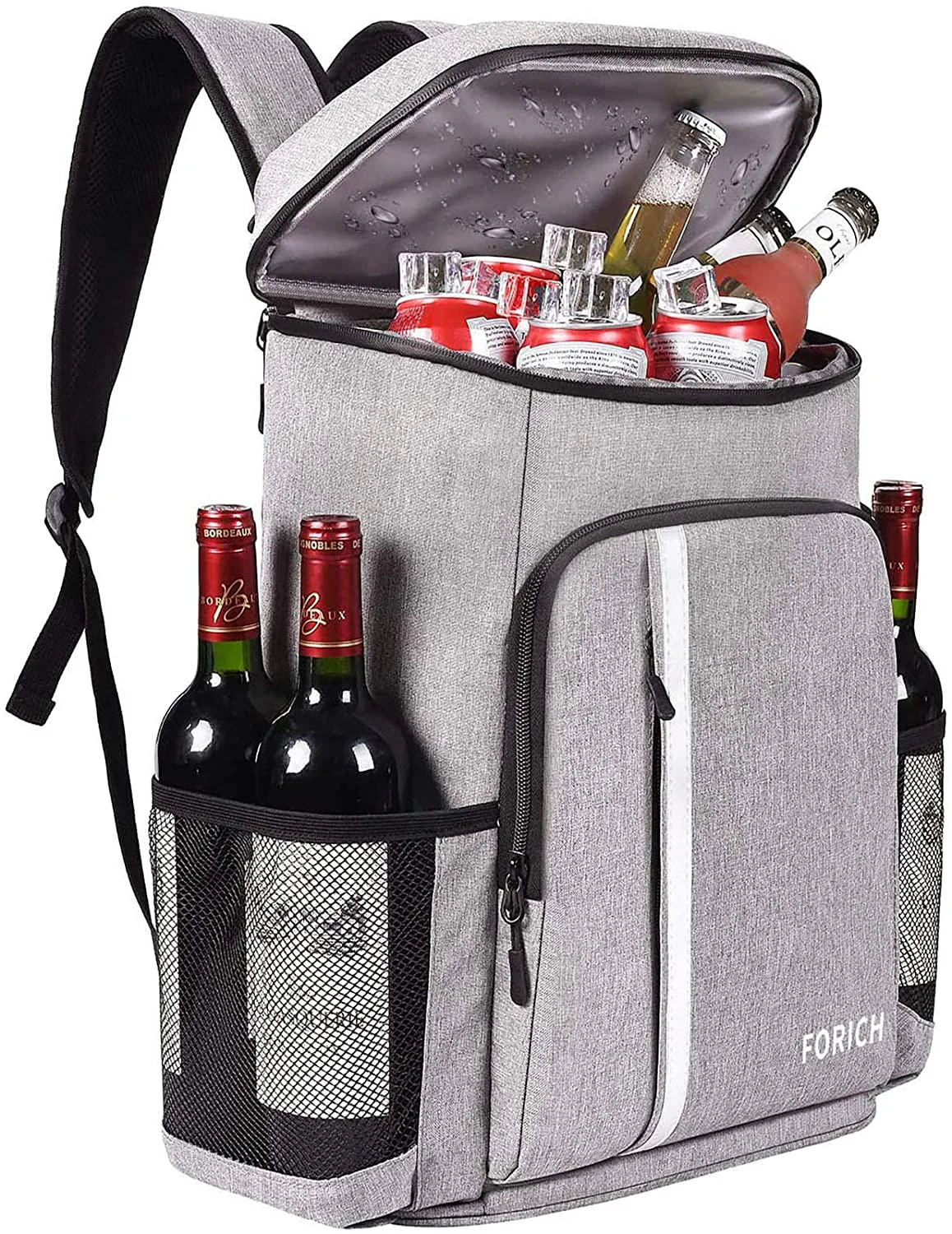 Insulated Backpack Cooler – Leakproof, Waterproof, 30-Can Capacity