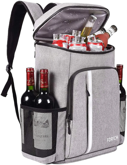 Insulated Backpack Cooler – Leakproof, Waterproof, 30-Can Capacity