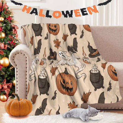 Halloween Kitchen Decor and Accessories Polyester-Cotton Blend Non Slip Mat 4Th of July Outdoor Mat, Cute Blanket Lightweight Throw Women Men Soft Cozy Sofa Living Room Bed Kids Girls Boys All Season